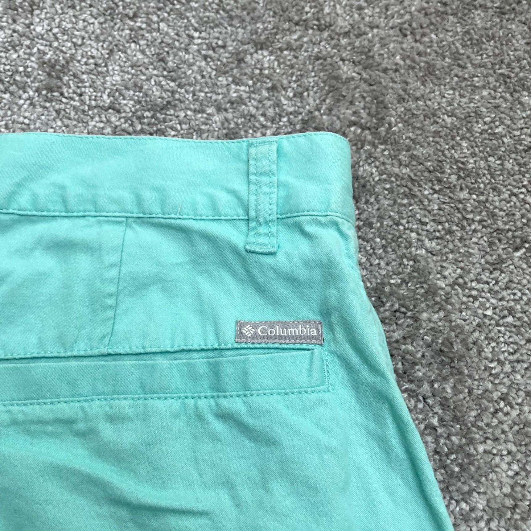 Vintage Columbia Cargo Shorts Mens 32 Green Cotton Outdoor Casual Fishing 10in Inseam Size US 32 / EU 48 - 4 Thumbnail