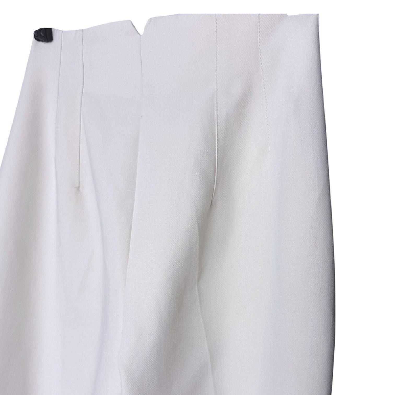Zara Zara Off White Dress Pants Slacks Women's 5 Faux Pleated Size 26" / US 2 / IT 38 - 4 Thumbnail
