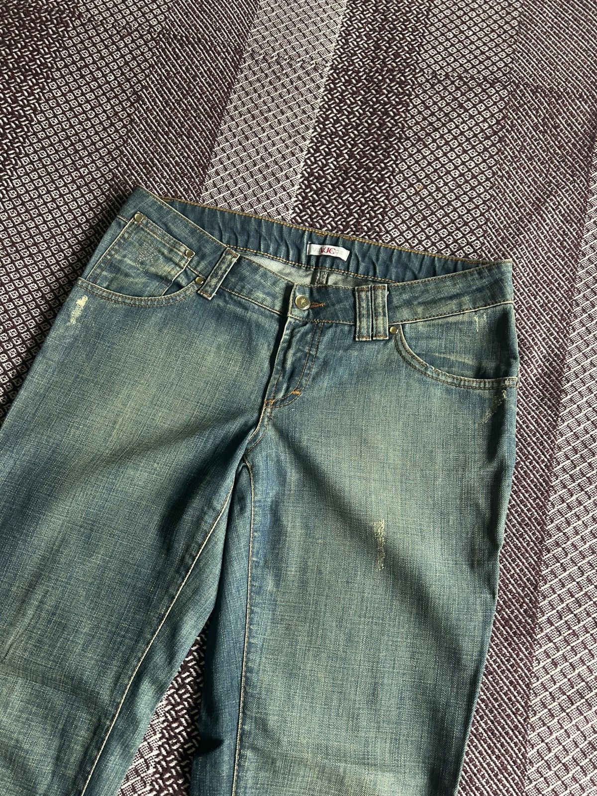 Versace Vintage Versace Jeans Mud Washed Streetwear Style Size 30 Size 30" / US 8 / IT 44 - 7 Thumbnail