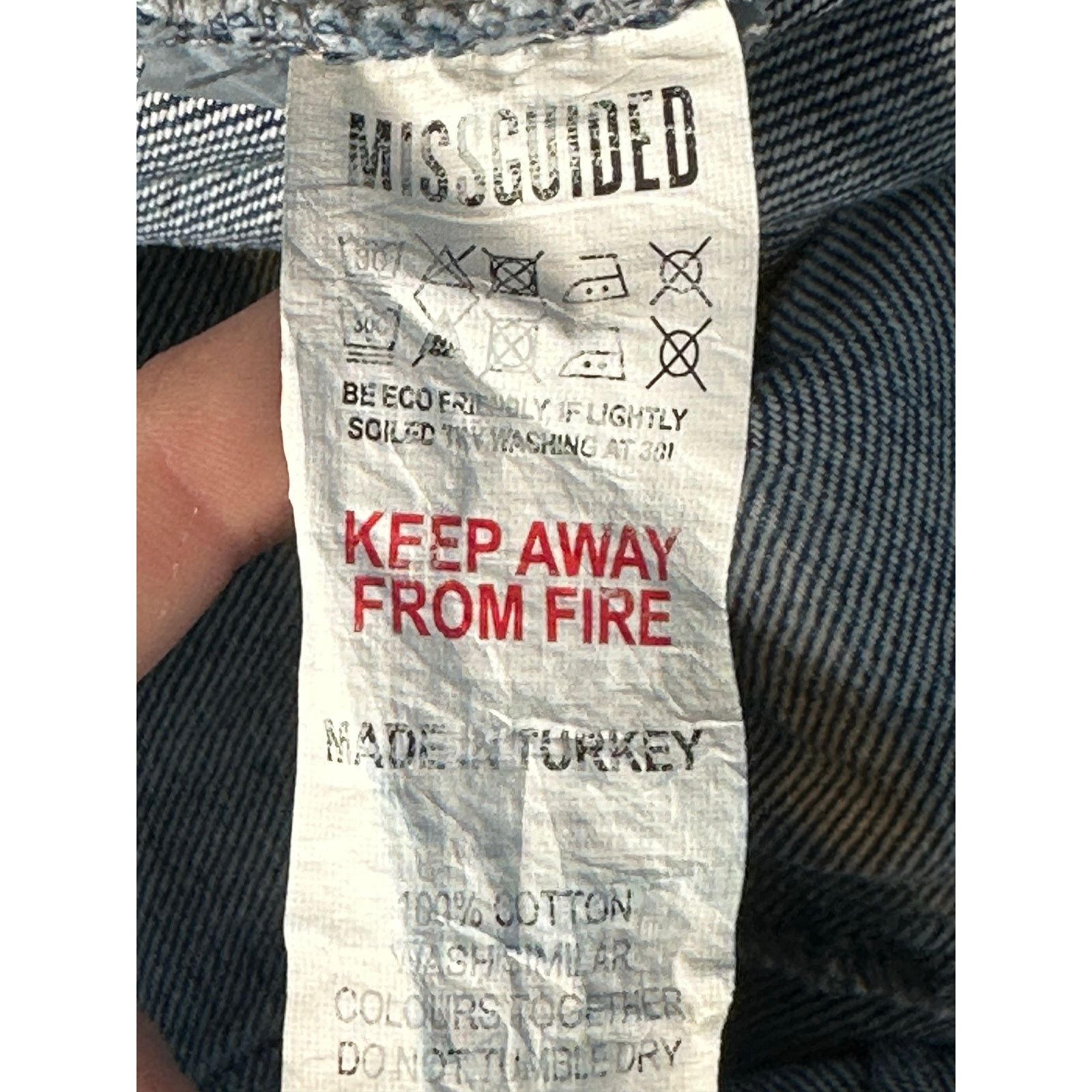 Missguided Missguided blue maxi pencil jean skirt size 6 Size 27" / US 4 / IT 40 - 4 Thumbnail