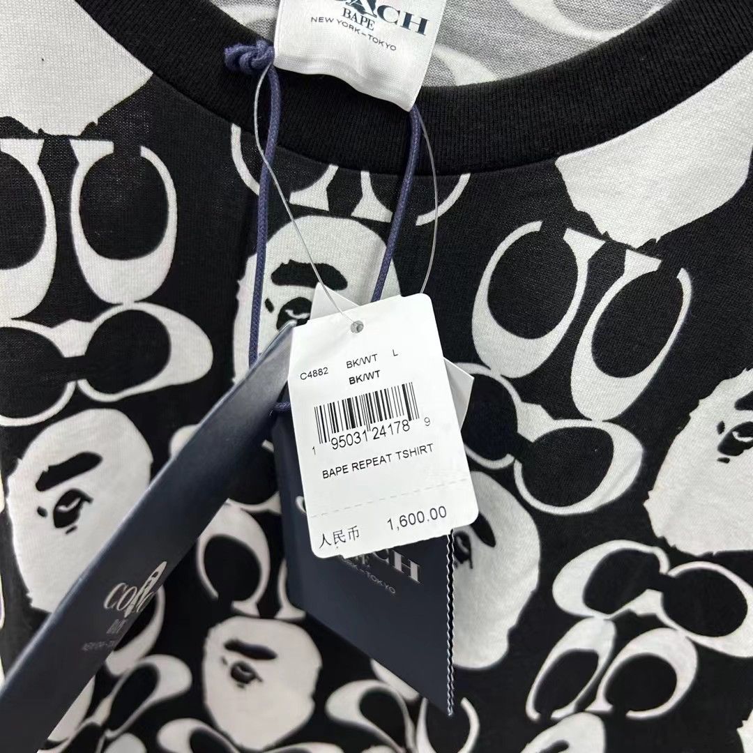 Bape × Coach BAPE COACH TEE Size US L / EU 52-54 / 3 - 3 Thumbnail
