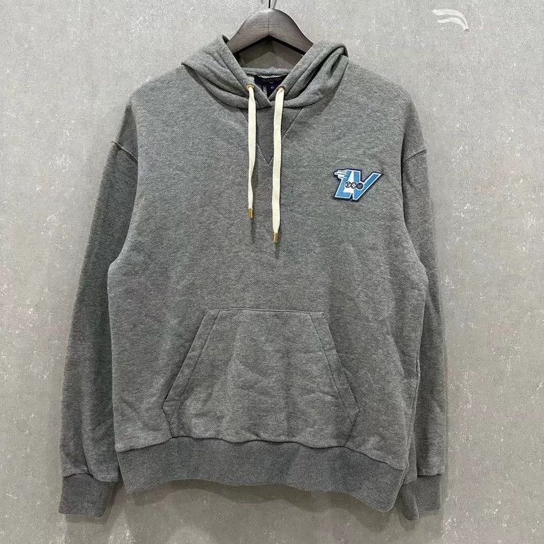 Louis Vuitton Louis Vuitton Grey logo hoodie Size US XS / EU 42 / 0 - 1 Thumbnail