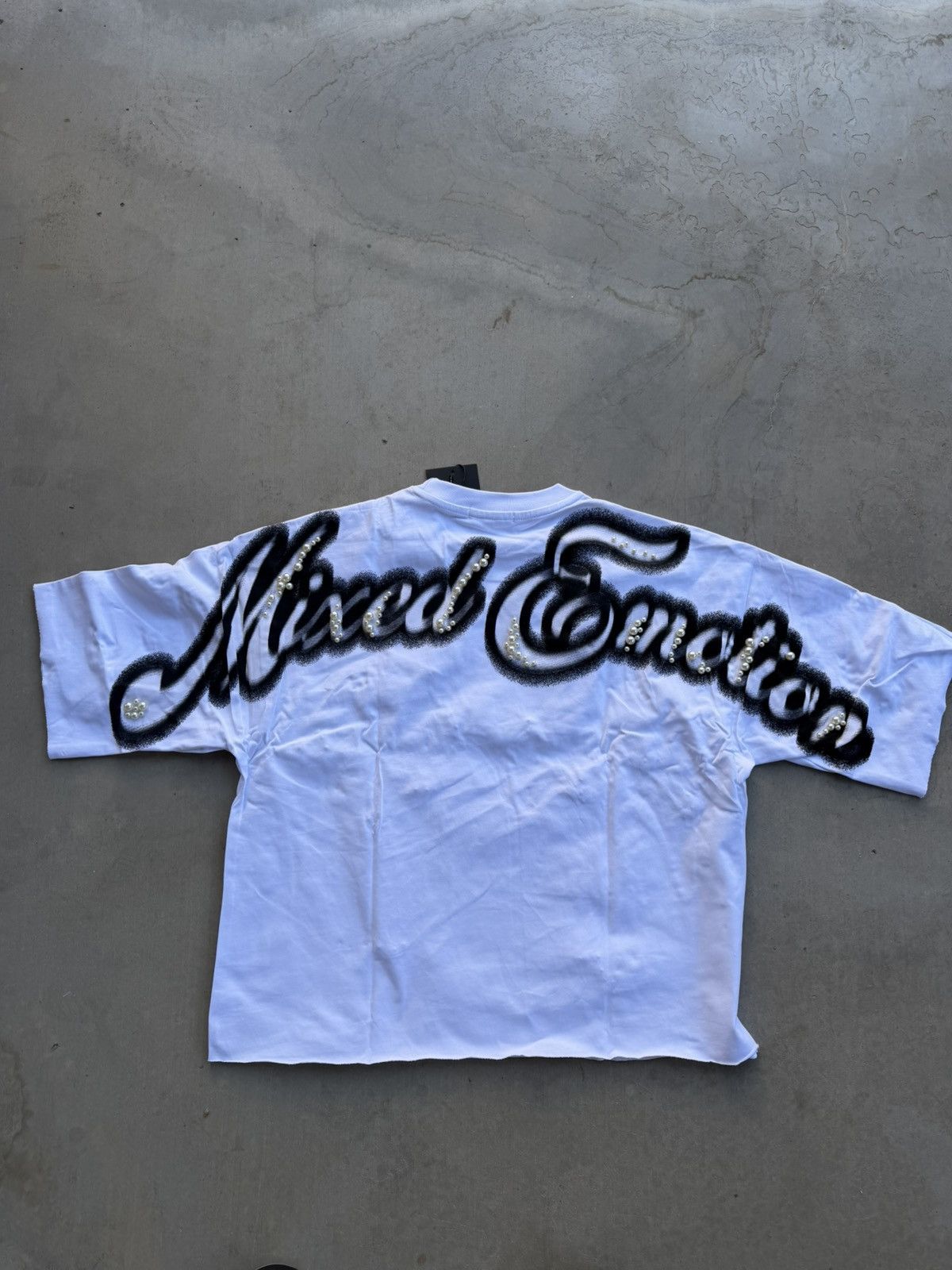 Other Mixed Emotions White Pearl Tee Size Small New Size US S / EU 44-46 / 1 - 2 Thumbnail