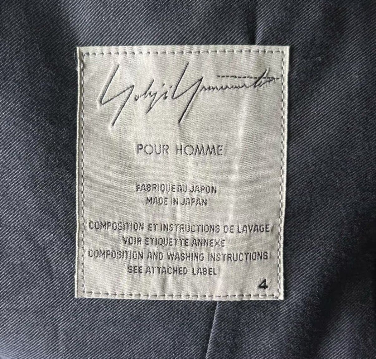 Yohji Yamamoto Yohji Yamamoto 10ss Takeshi Kitano Blazer K4 Size US XL / EU 56 / 4 - 5 Thumbnail