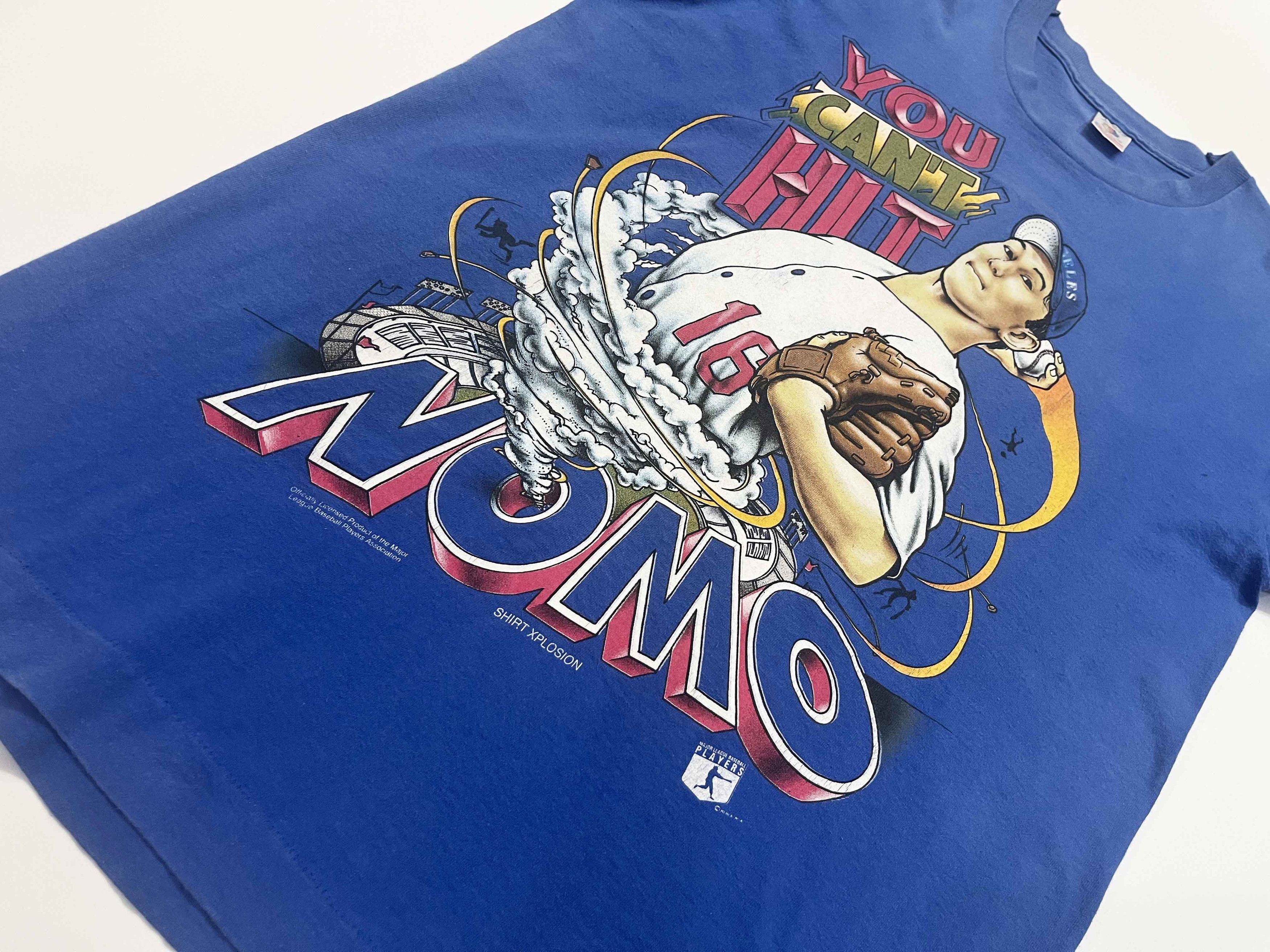 Fruit Of The Loom Vintage Shirt Xplosion MLB Nomo Los Angeles Dodgers T-Shirt Size US L / EU 52-54 / 3 - 7 Thumbnail