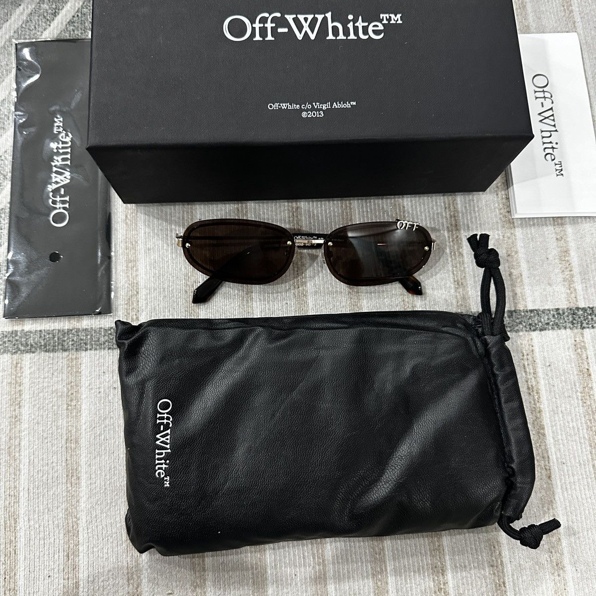 Off-White OFF-WHITE MIAMI SUNGLASSES NEW SEASON 2025 Size ONE SIZE - 2 Thumbnail