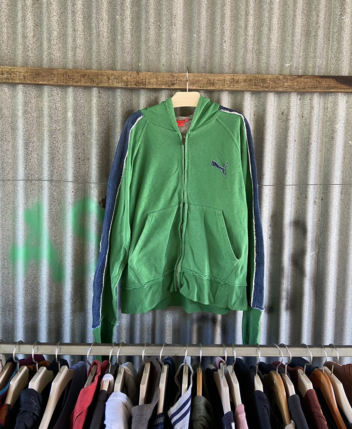 Jean × Other × Puma PUMA SELVEDGE SWEATER SUPER RARE Size US L / EU 52-54 / 3 - 1 Thumbnail
