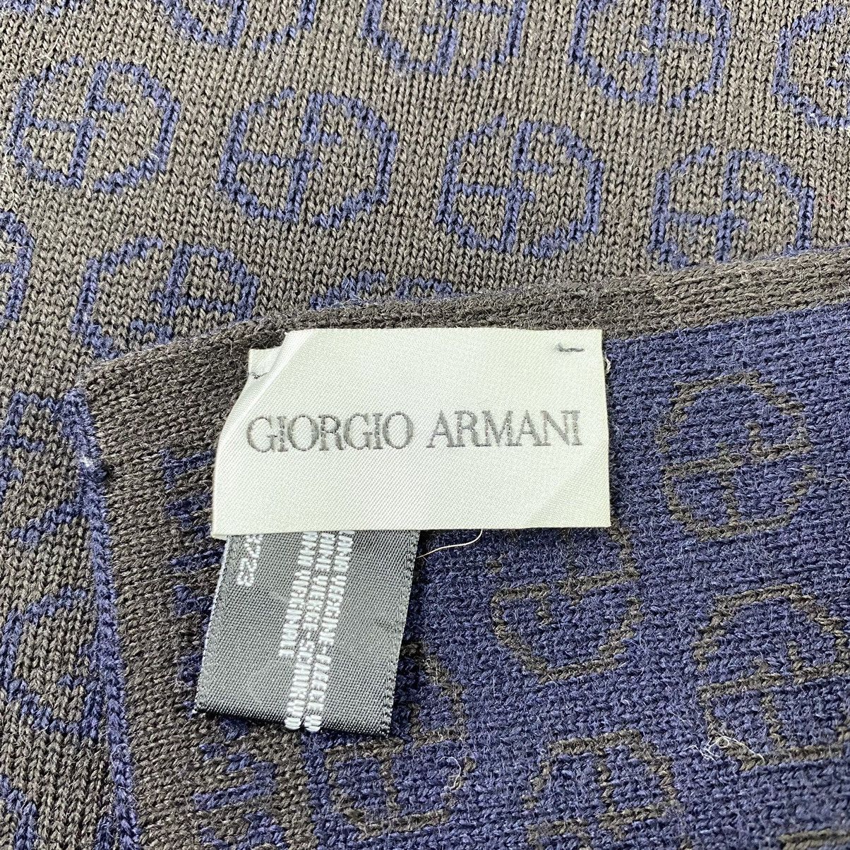 Giorgio Armani GIORGIO ARMANI Monogram MUFFLER / SCARVES / NECKWEAR - T1232 Size ONE SIZE - 6 Thumbnail