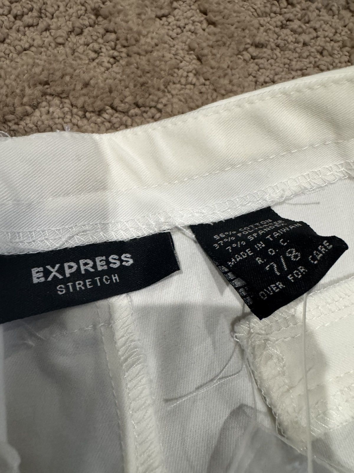 Express Express white women pant Size 30" / US 8 / IT 44 - 8 Thumbnail
