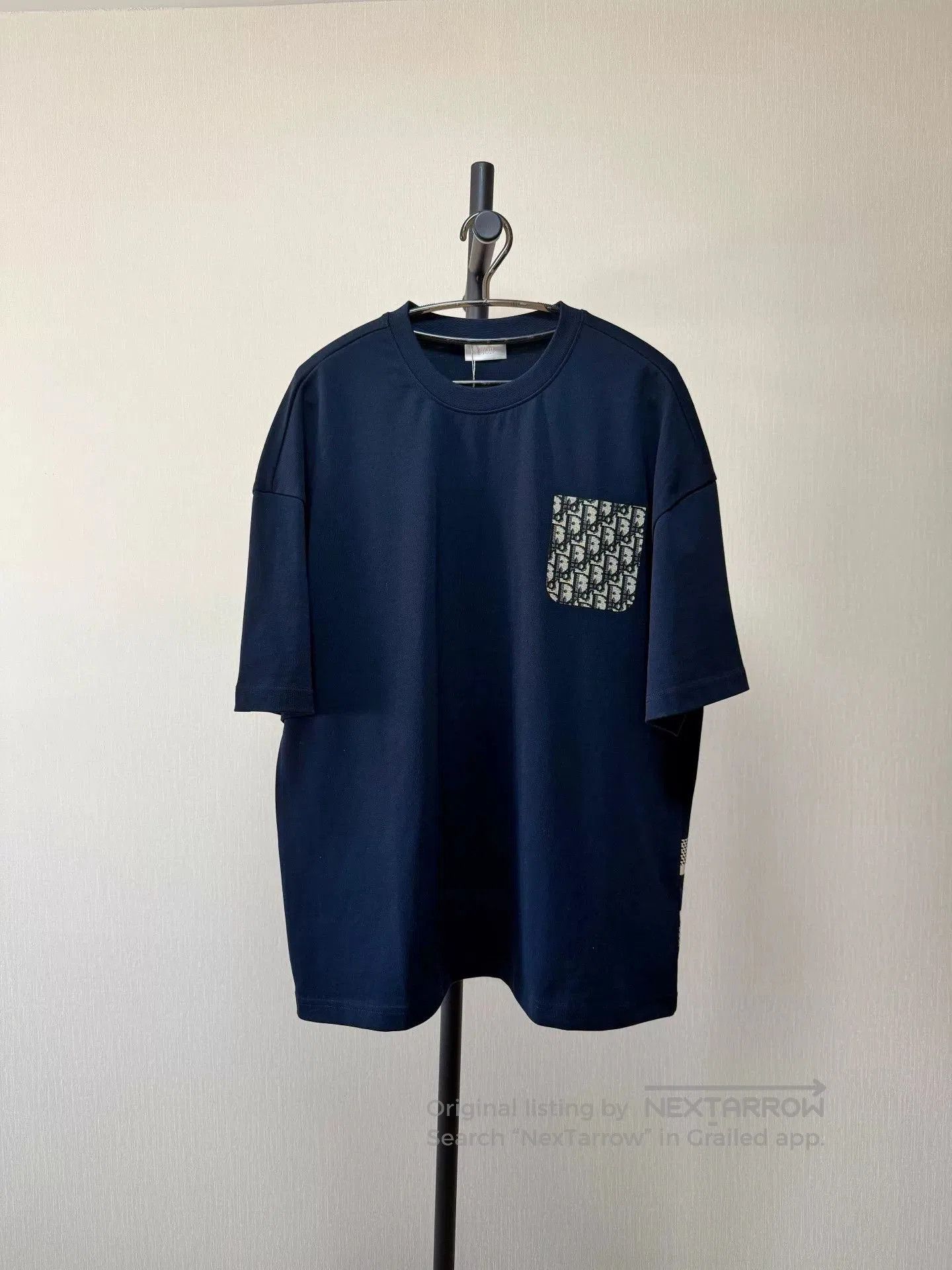 Dior Dior Navy Short-Sleeve T-Shirt. Size US M / EU 48-50 / 2 - 1 Thumbnail