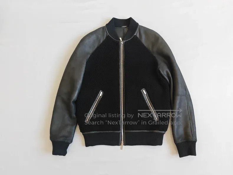 Hermes Hermes Leather and fur integrated jacket double-sided coat Size US S / EU 44-46 / 1 - 1 Thumbnail