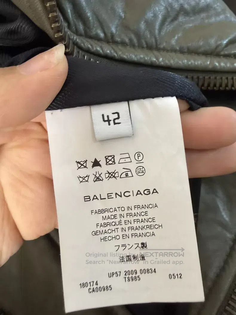 Balenciaga Balenciaga Leather Jacket Size US XS / EU 42 / 0 - 3 Thumbnail