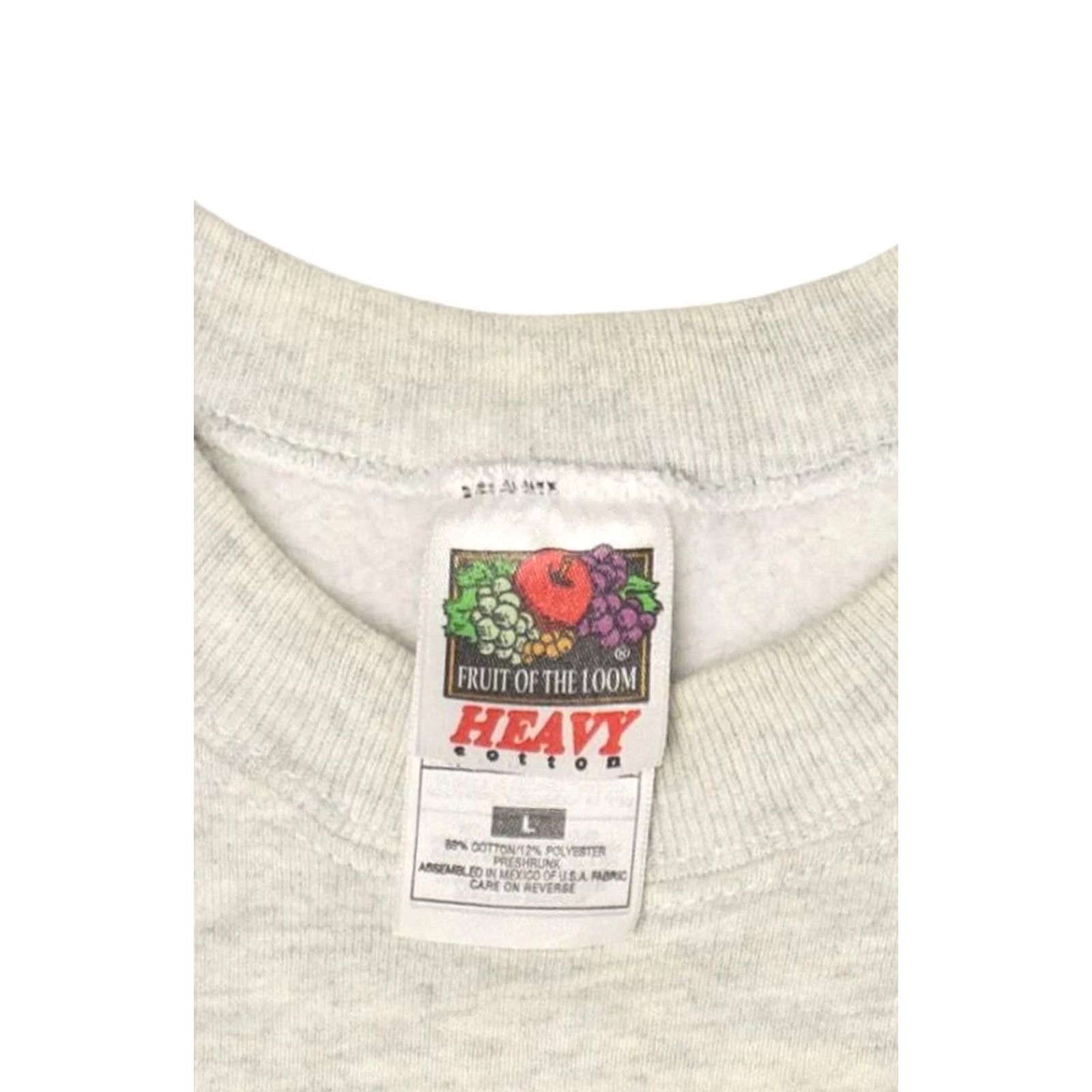 Fruit Of The Loom VINTAGE Minnesota We Love It Here Star Tribune Funny Sweatshirt Large Grey 1990s Mens Women? Size US L / EU 52-54 / 3 - 3 Thumbnail