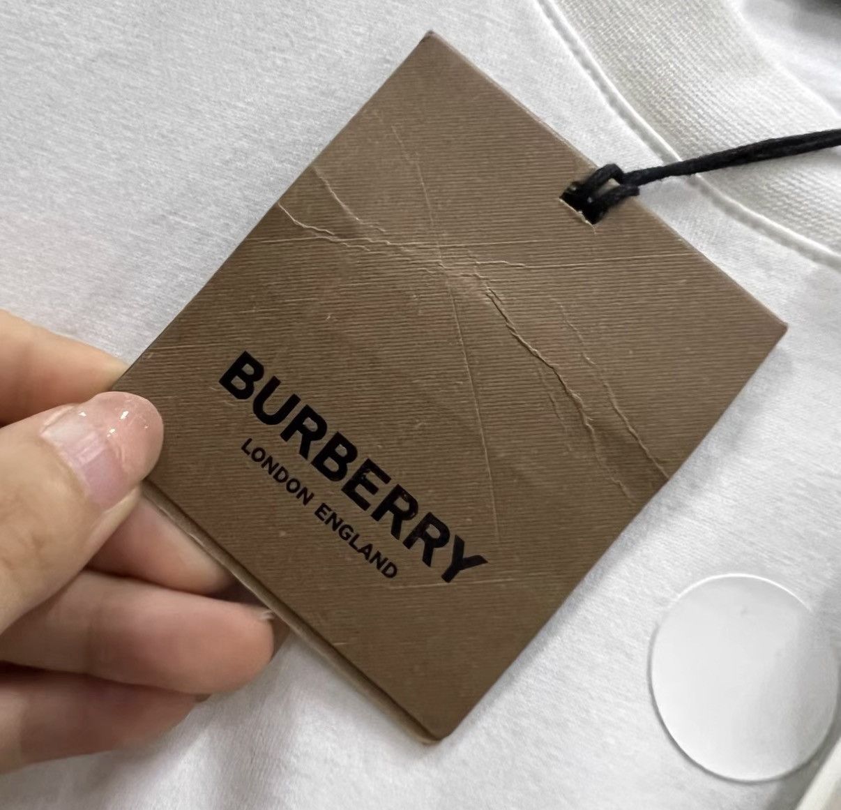 Burberry Burberry Rubber Printed Polka Dot Short-Sleeve T-shirt J41 Size M / US 6-8 / IT 42-44 - 5 Thumbnail