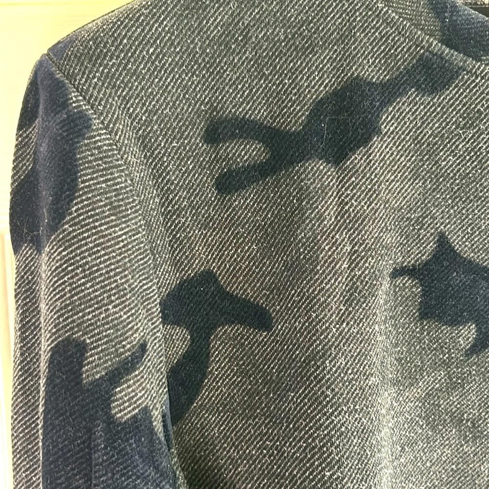 Hugo Boss BOSS Pullover Crew Sweat -Med -Grey -Flocked Camo Size US M / EU 48-50 / 2 - 3 Thumbnail
