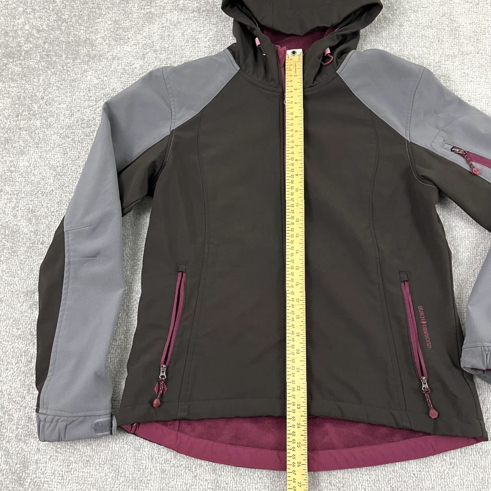 Black Diamond Black Diamond Double Diamond Jacket Womens Medium Hooded Softshell Skiing Coat Size M / US 6-8 / IT 42-44 - 4 Thumbnail