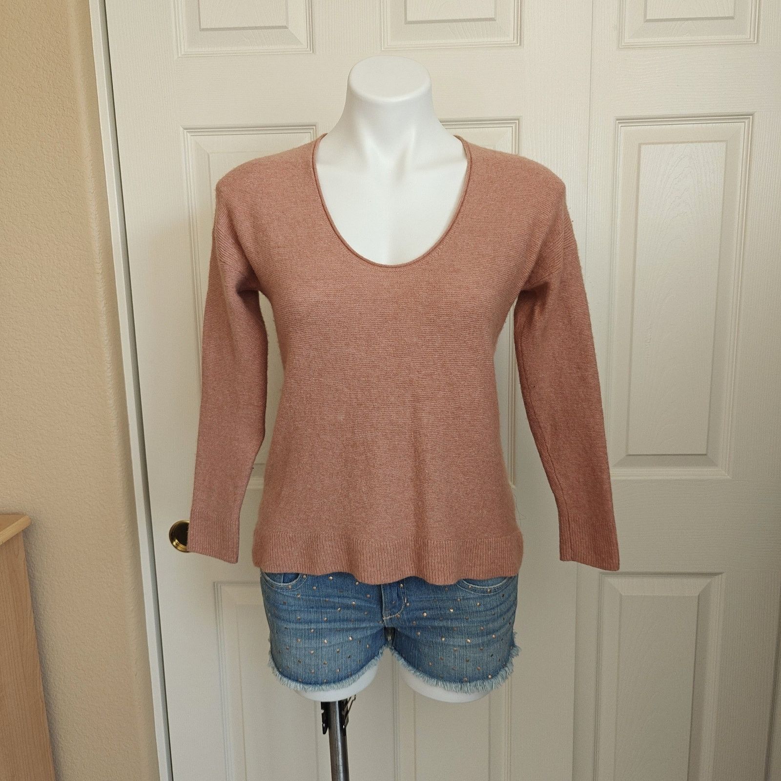 Madewell Madewell scoop neck 3/4 sleeve sweater sz S Size S / US 4 / IT 40 - 1 Thumbnail