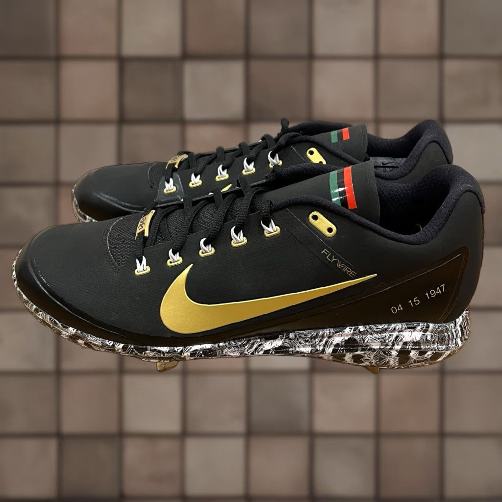 Nike Nike Flywire BHM Black History Month Cleats Mens Size 14 NWOB AO3625-077 Size US 14 / EU 47 - 1 Thumbnail