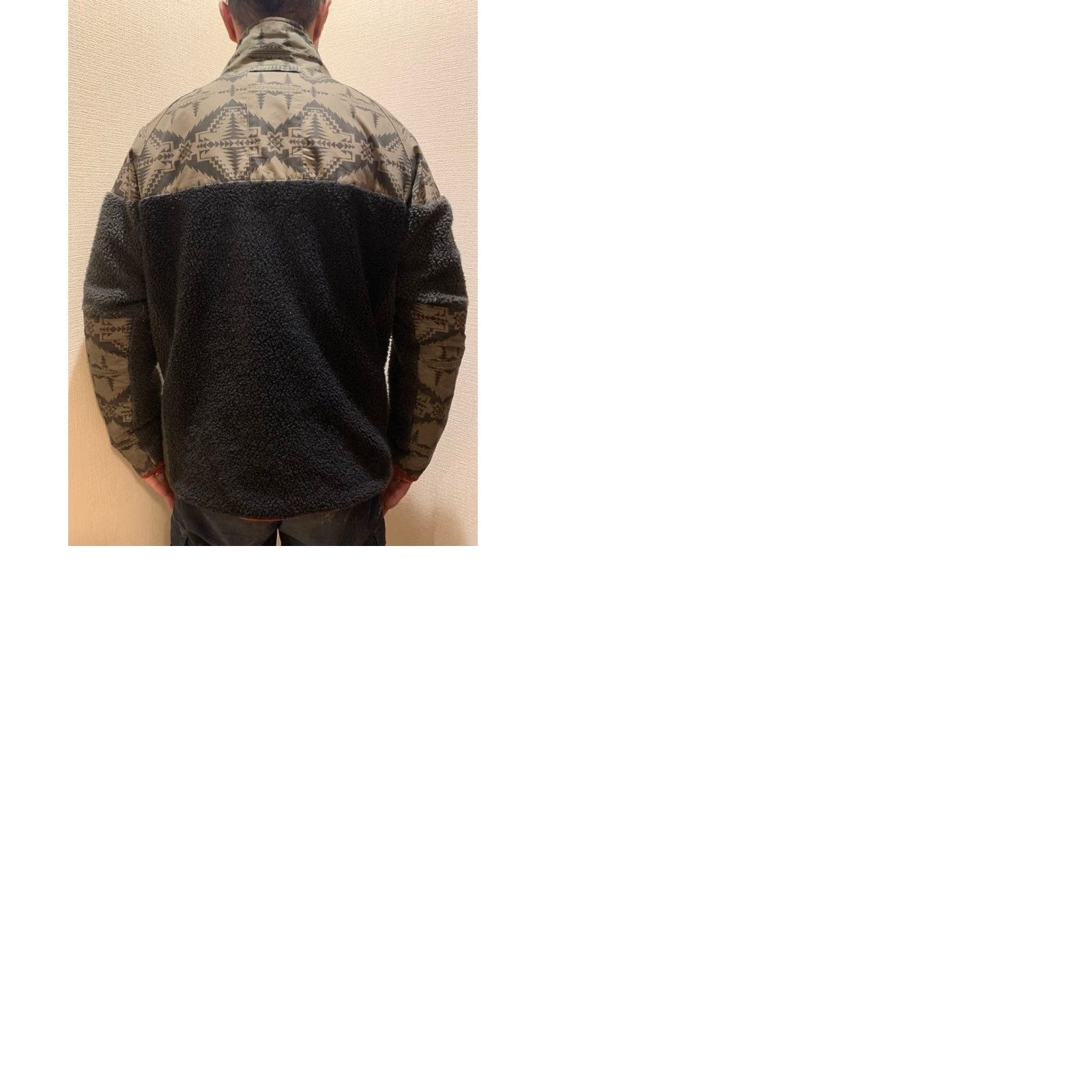 Nike Nike ACG Pendleton Fleece Boa Jacket Black Red Green M Men's Jacket Size US M / EU 48-50 / 2 - 9 Thumbnail