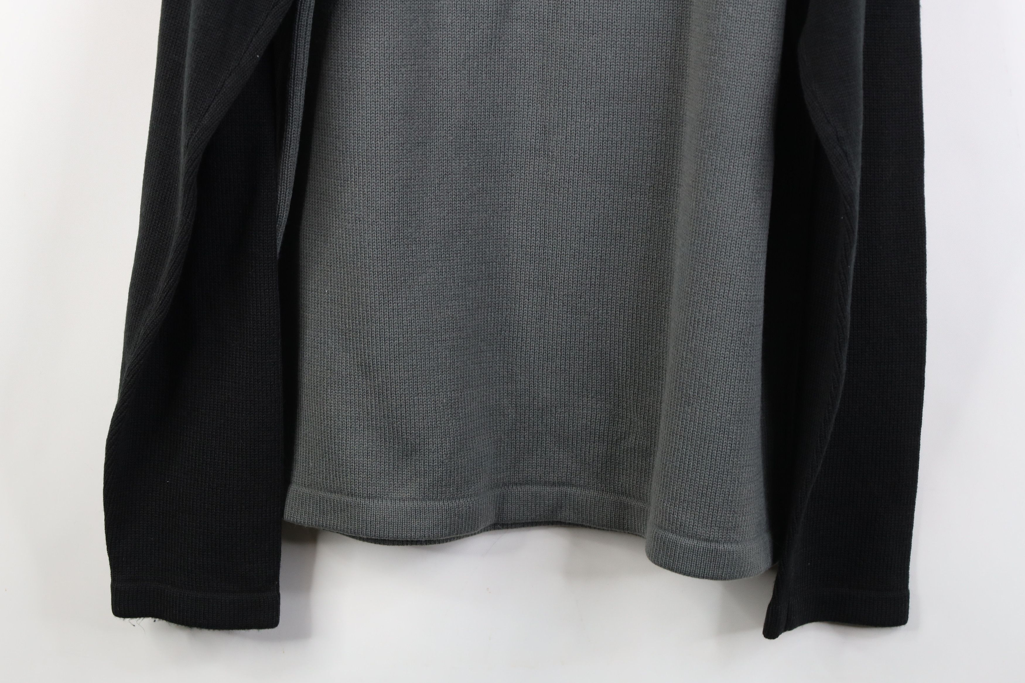 Vintage Vintage 90s Y2K Streetwear Ribbed Knit Crewneck Sweater Size US XL / EU 56 / 4 - 11 Thumbnail
