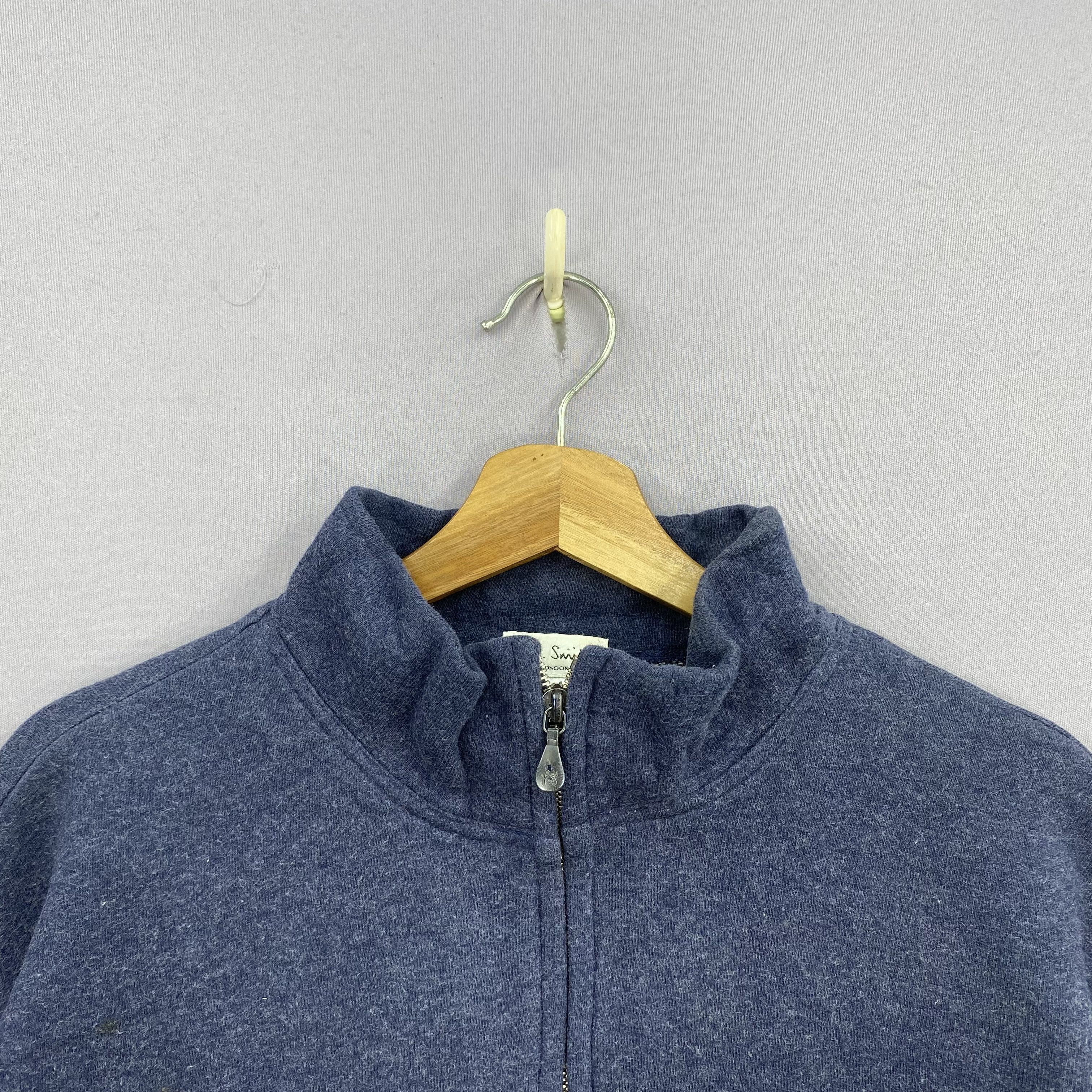 Paul Smith Vintage Y2K Paul Smith Full Zip Sweatshirt Mock Neck Jacket Size US M / EU 48-50 / 2 - 4 Thumbnail