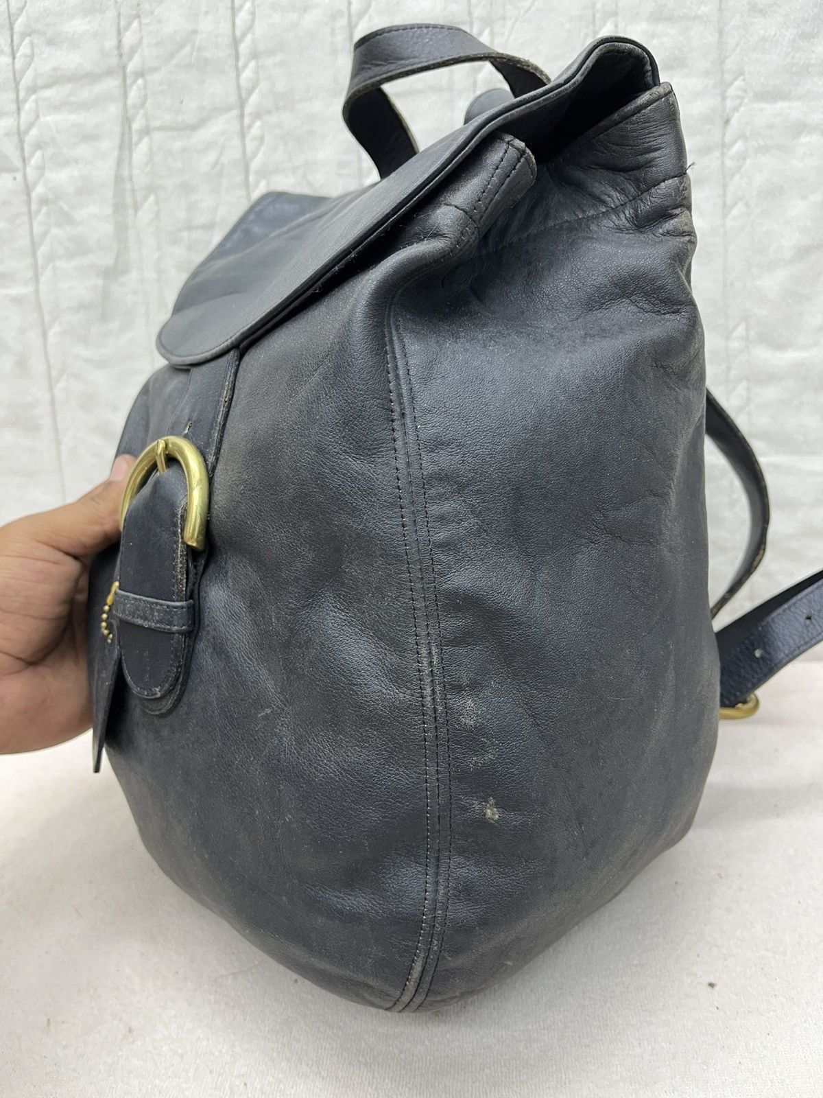 Coach × Vintage VTG COACH RUCKSACK LEATHER Size ONE SIZE - 2 Thumbnail