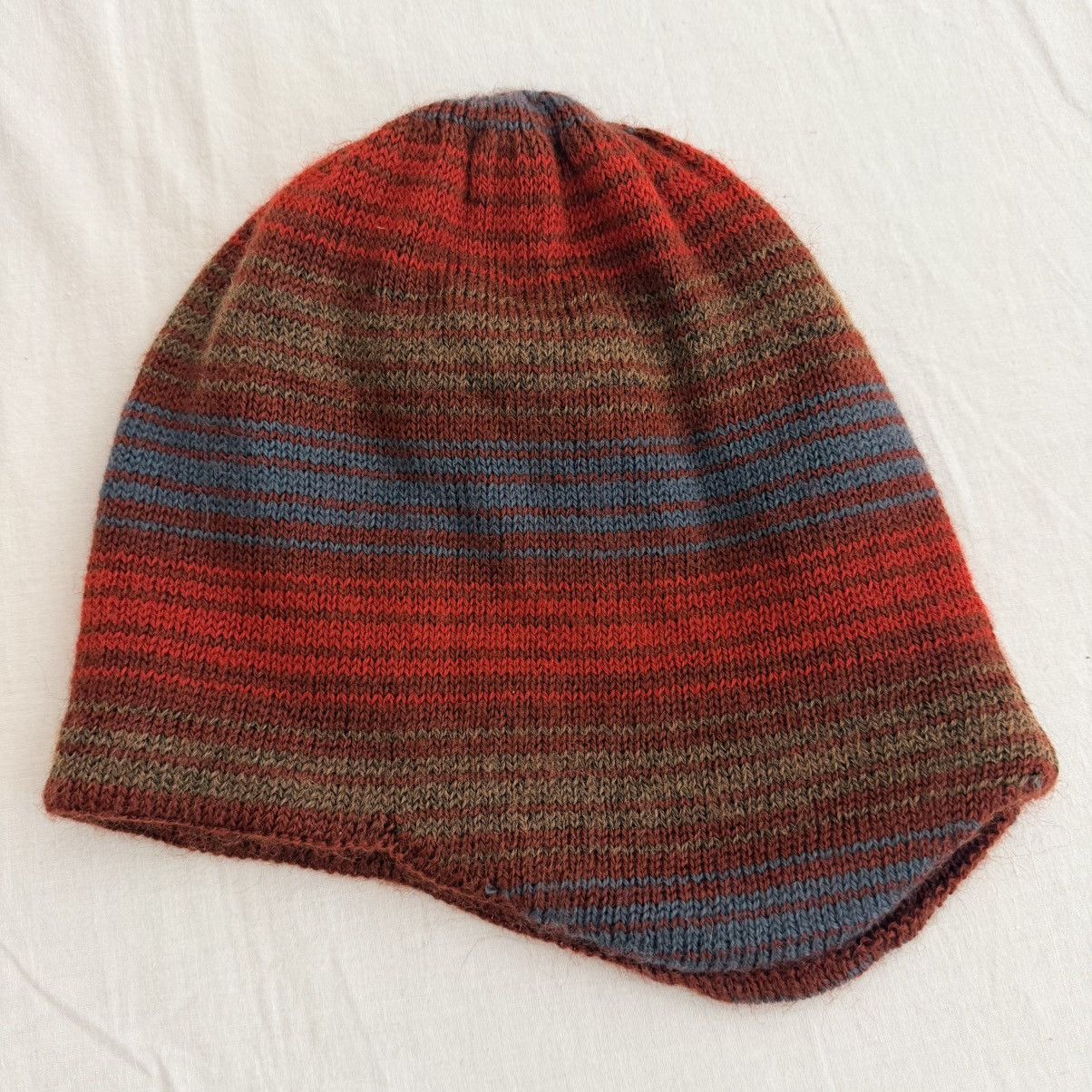 Patagonia Patagonia Wool Blend Earflap Fleece Lined Beanie Hat France Size ONE SIZE - 2 Thumbnail