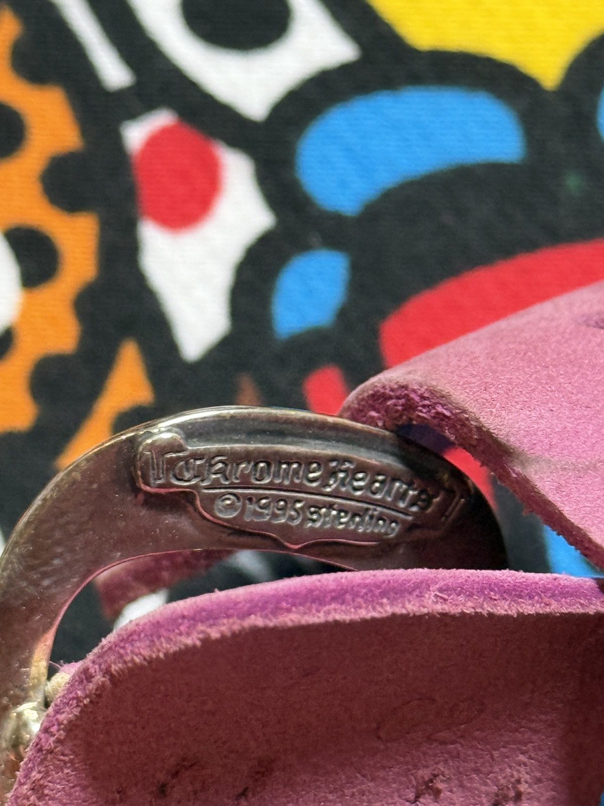 Birkenstock × Chrome Hearts Chrome Hearts X Birkenstock Pink Gunslinger Sandals Size US 7 / IT 37 - 10 Thumbnail