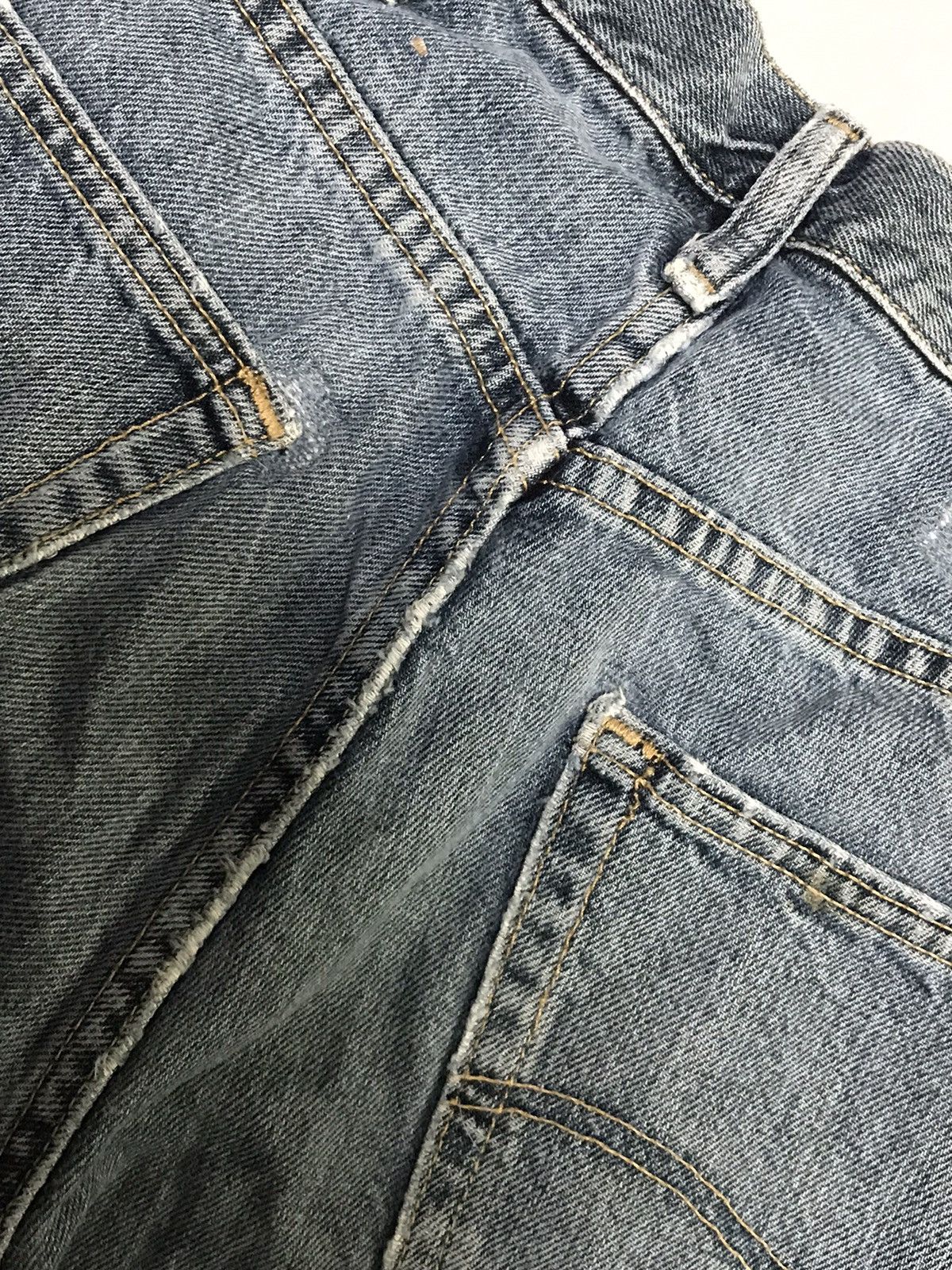 Lee Vintage lee distressed jort Size US 38 / EU 54 - 8 Thumbnail