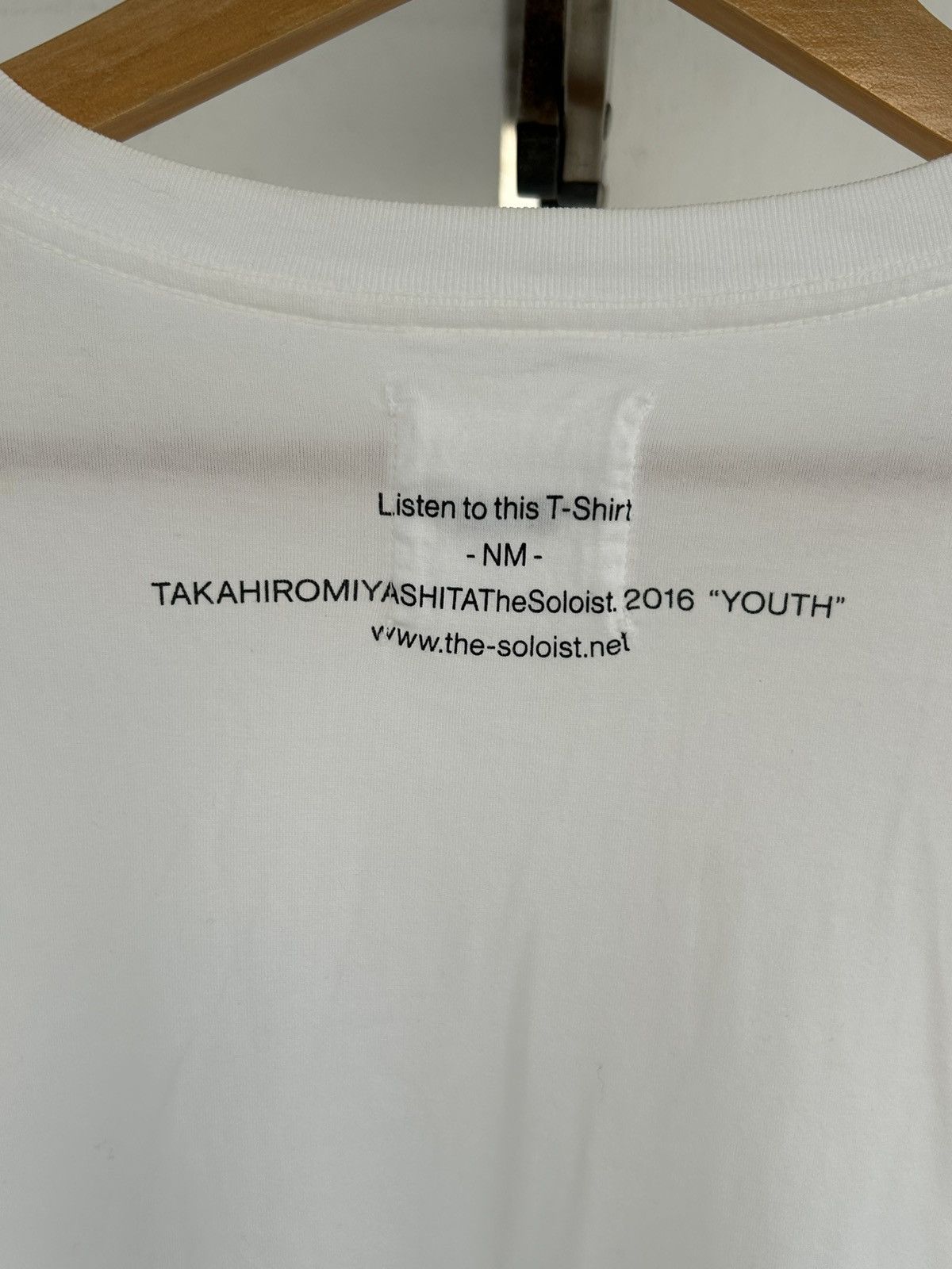 Takahiromiyashita The Soloist. NVRMND Whited Spellout Pocket Tee Plain Size US M / EU 48-50 / 2 - 6 Thumbnail