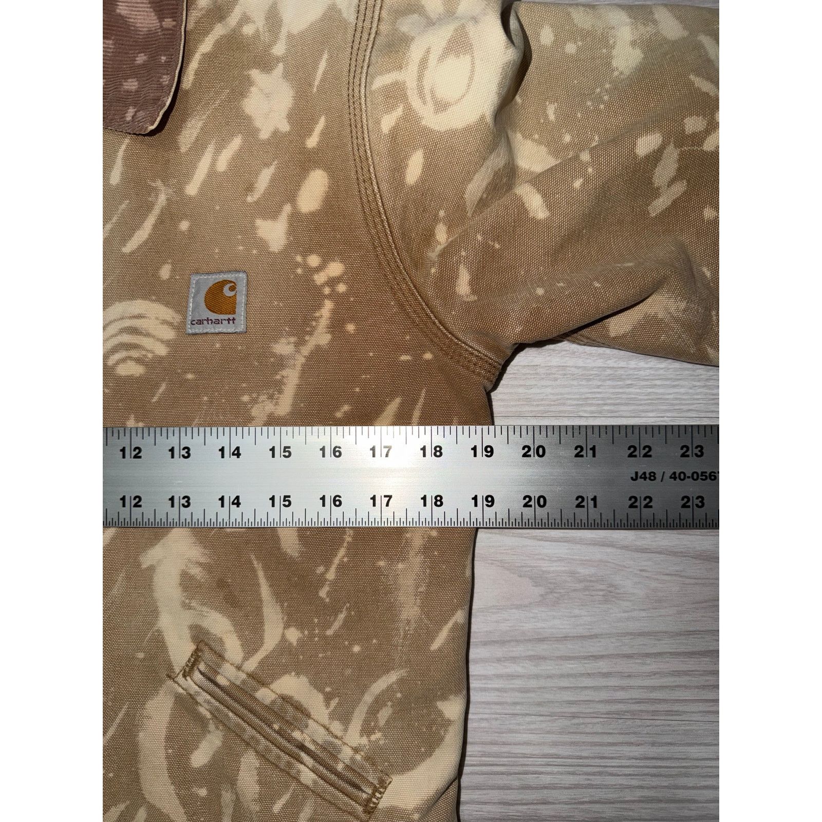Carhartt Carhartt Vintage 90s Detroit Y20 BRN Bleach Custom Size 14 Size XS / US 0-2 / IT 36-38 - 5 Thumbnail
