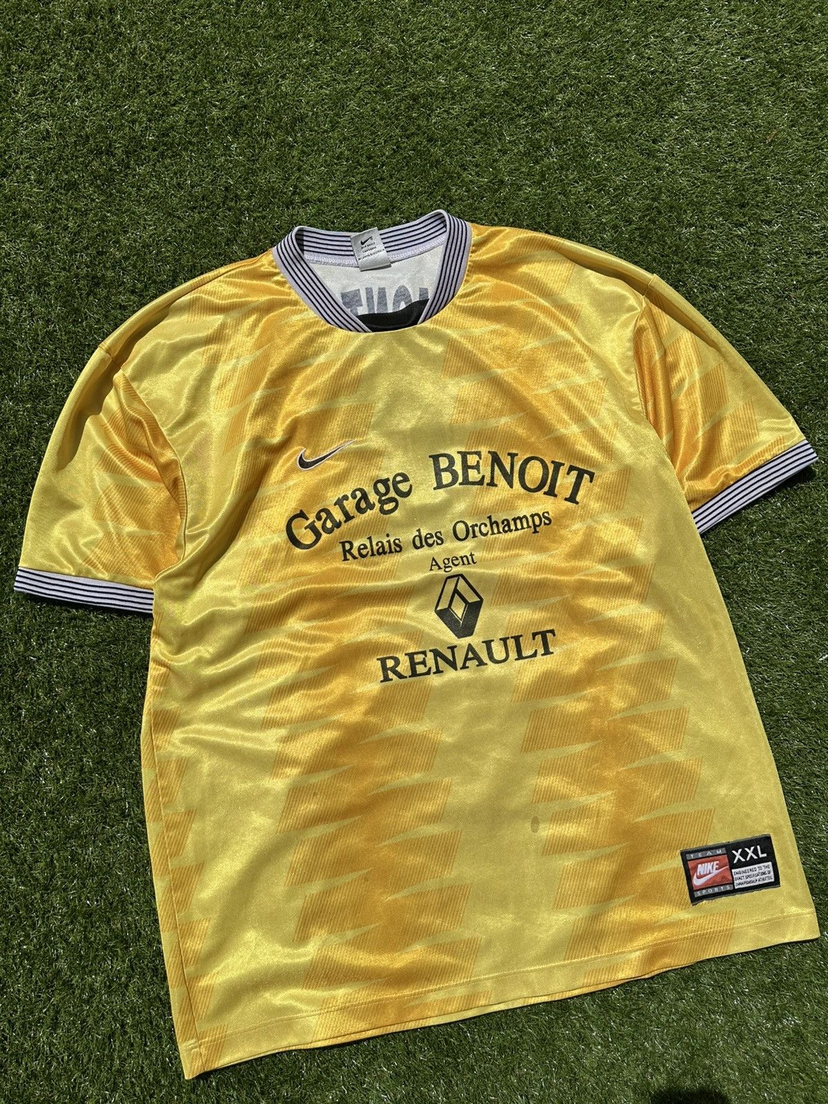 Nike Vintage 90’s Nike Soccer Jersey Size US XXL / EU 58 / 5 - 2 Thumbnail
