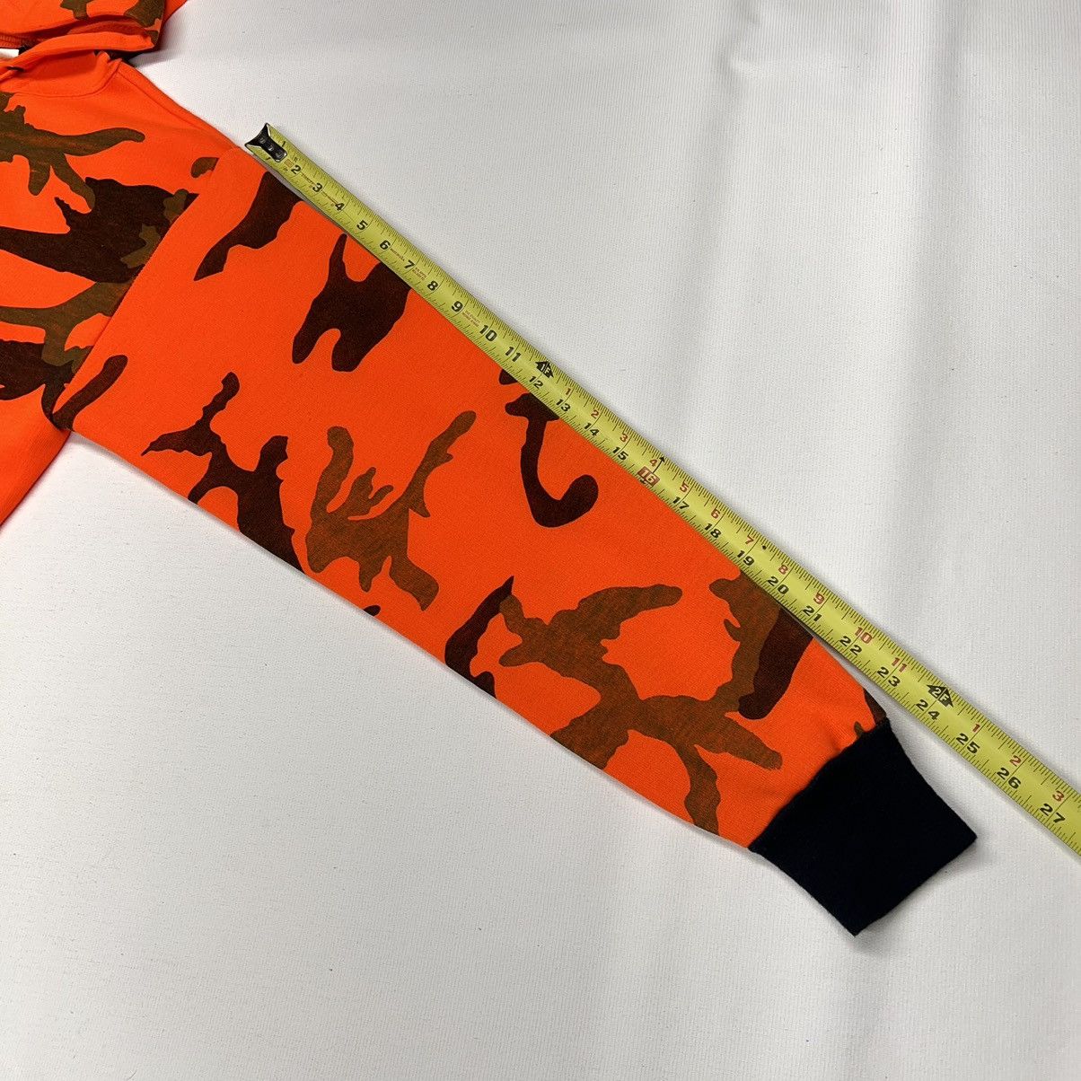 Vintage Ace Sportswear Hoodie Orange Blaze Camo Hooded Sweatshirt Size US M / EU 48-50 / 2 - 19 Thumbnail