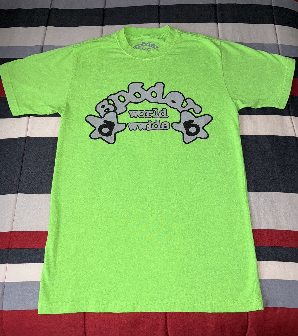 image of Spider Worldwide T-Shirt in Slime, Men's (Size XS)