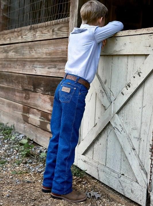 Wrangler Boy's Wrangler Cowboy Cut Original Fit Jeans size 14 slim Size US 26 / EU 42 - 2 Thumbnail