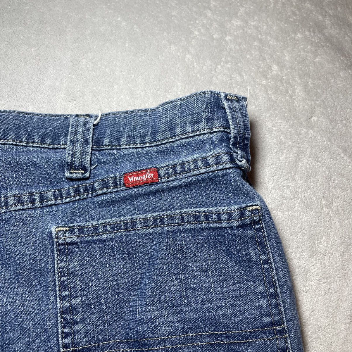 Wrangler Vintage Y2K Wrangler Mens Carpenter Jeans Blue Denim 42x30 Size US 42 / EU 58 - 4 Thumbnail