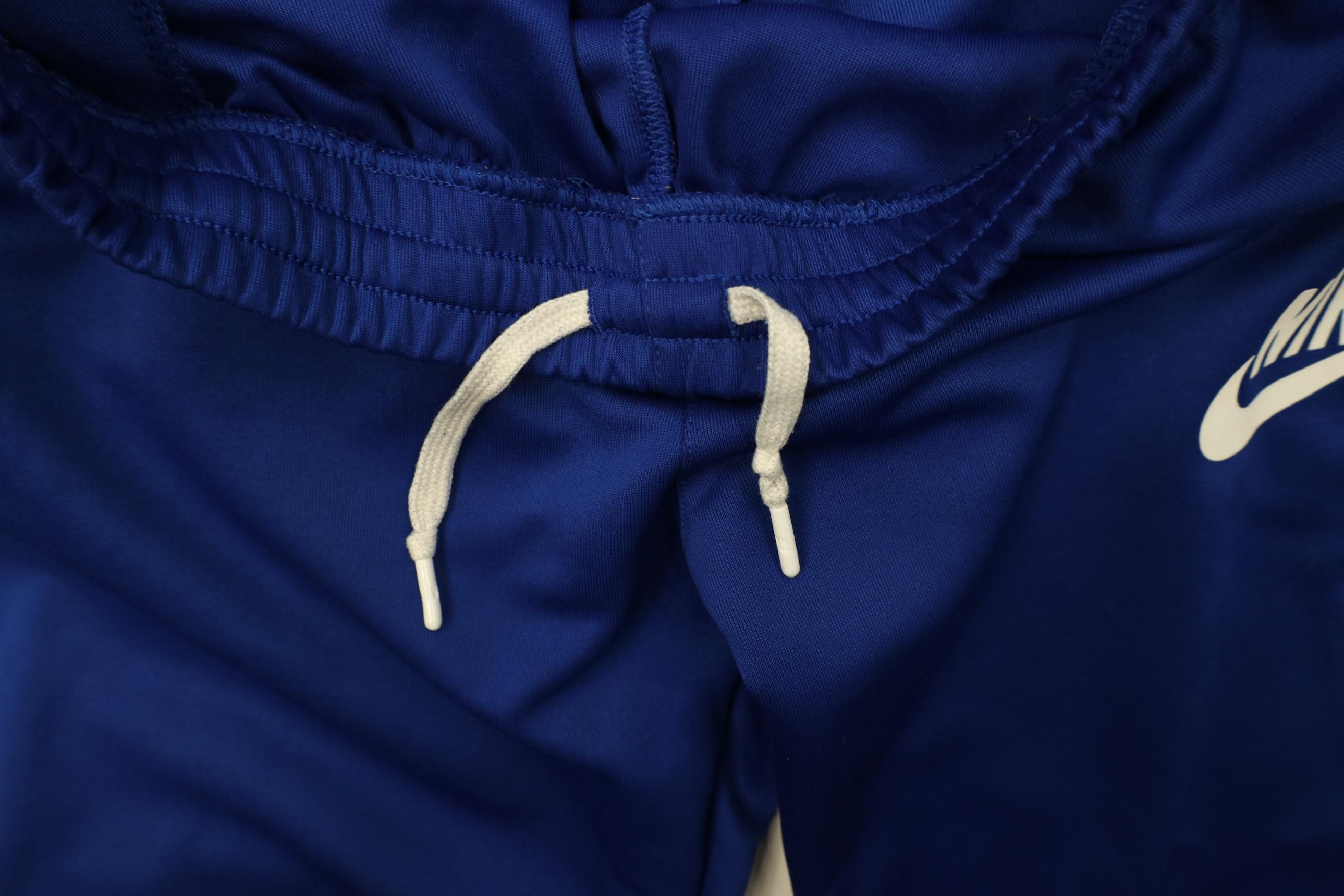 Nike Vintage Y2K Nike Big Swoosh Knit Wide Leg Sweatpants Blue Size US 36 / EU 52 - 7 Thumbnail