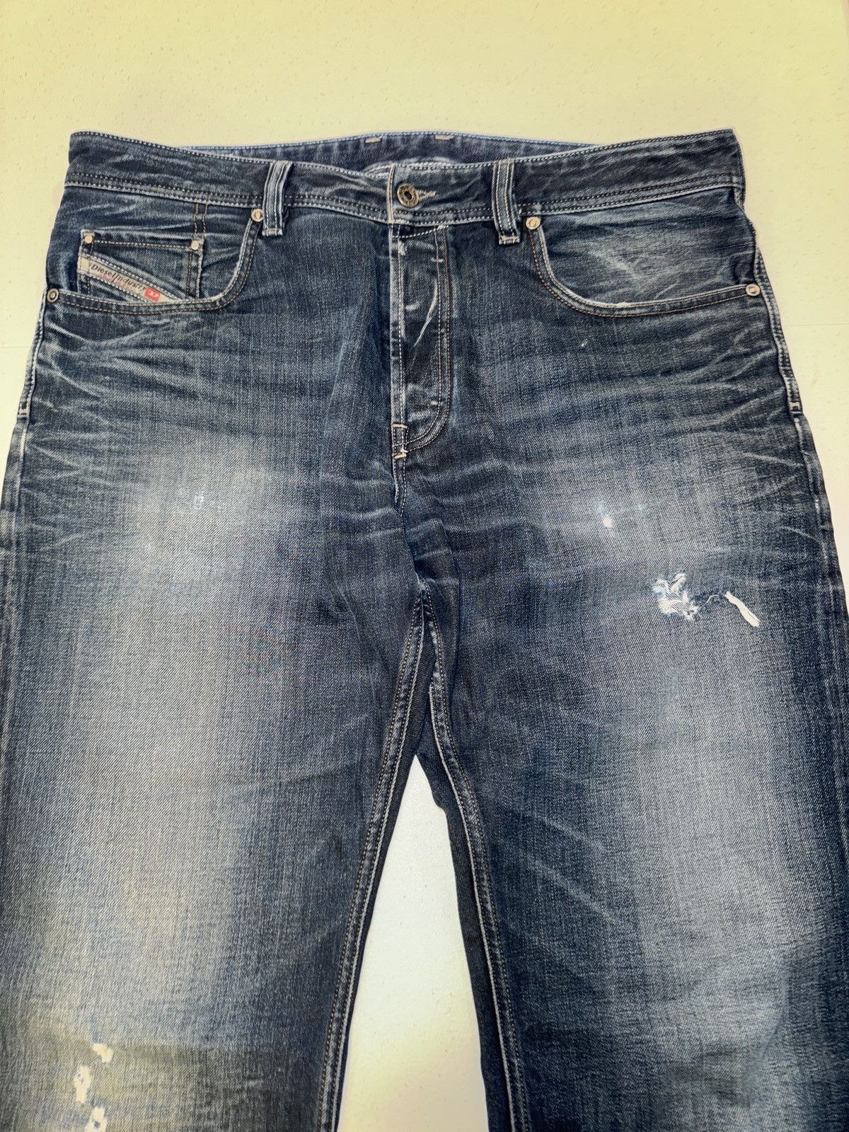 Diesel Vintage Diesel WASH 0885F Comfort Straight Jeans Size US 36 / EU 52 - 3 Thumbnail
