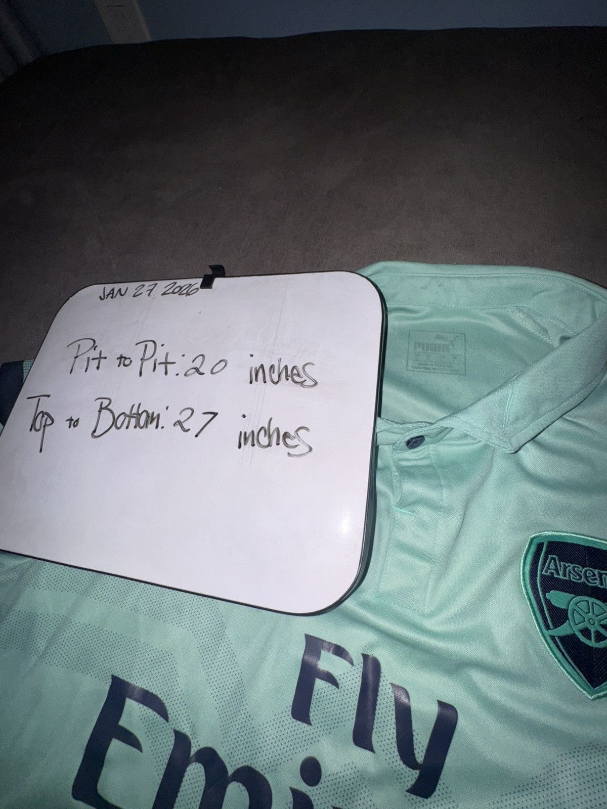 Puma Puma Arsenal FC 18/19 Third kits Size US L / EU 52-54 / 3 - 4 Thumbnail