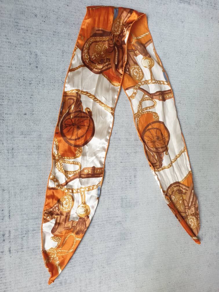 Japanese Brand Unbrand baroque style cream orange neck accessories Size ONE SIZE - 6 Thumbnail
