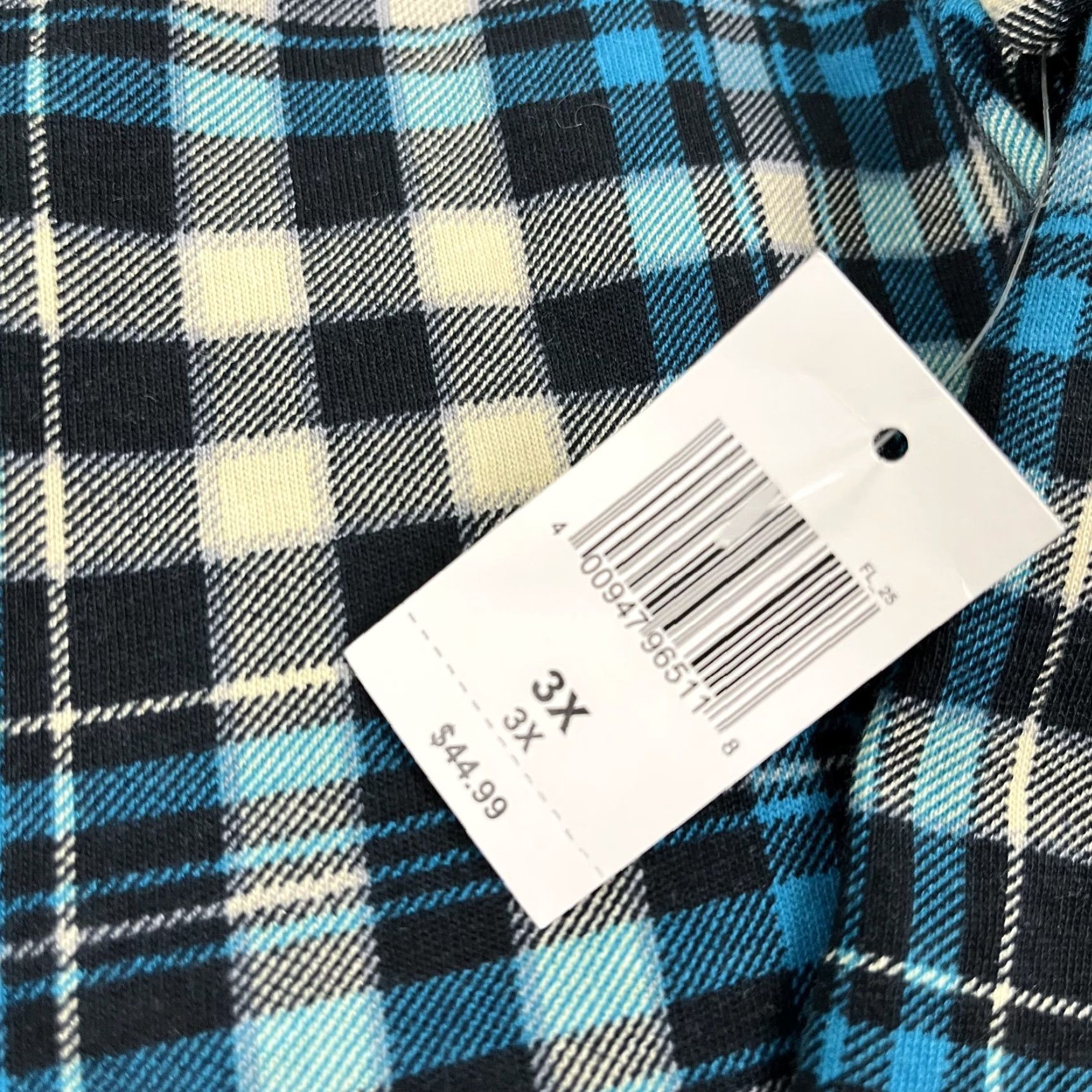 Disney VINTAGE The Haunted Mansion Shirt Disney Womens 3X Flannel Button-Up Knit NEW Size XXL / US 16-18 / IT 52-54 - 2 Thumbnail