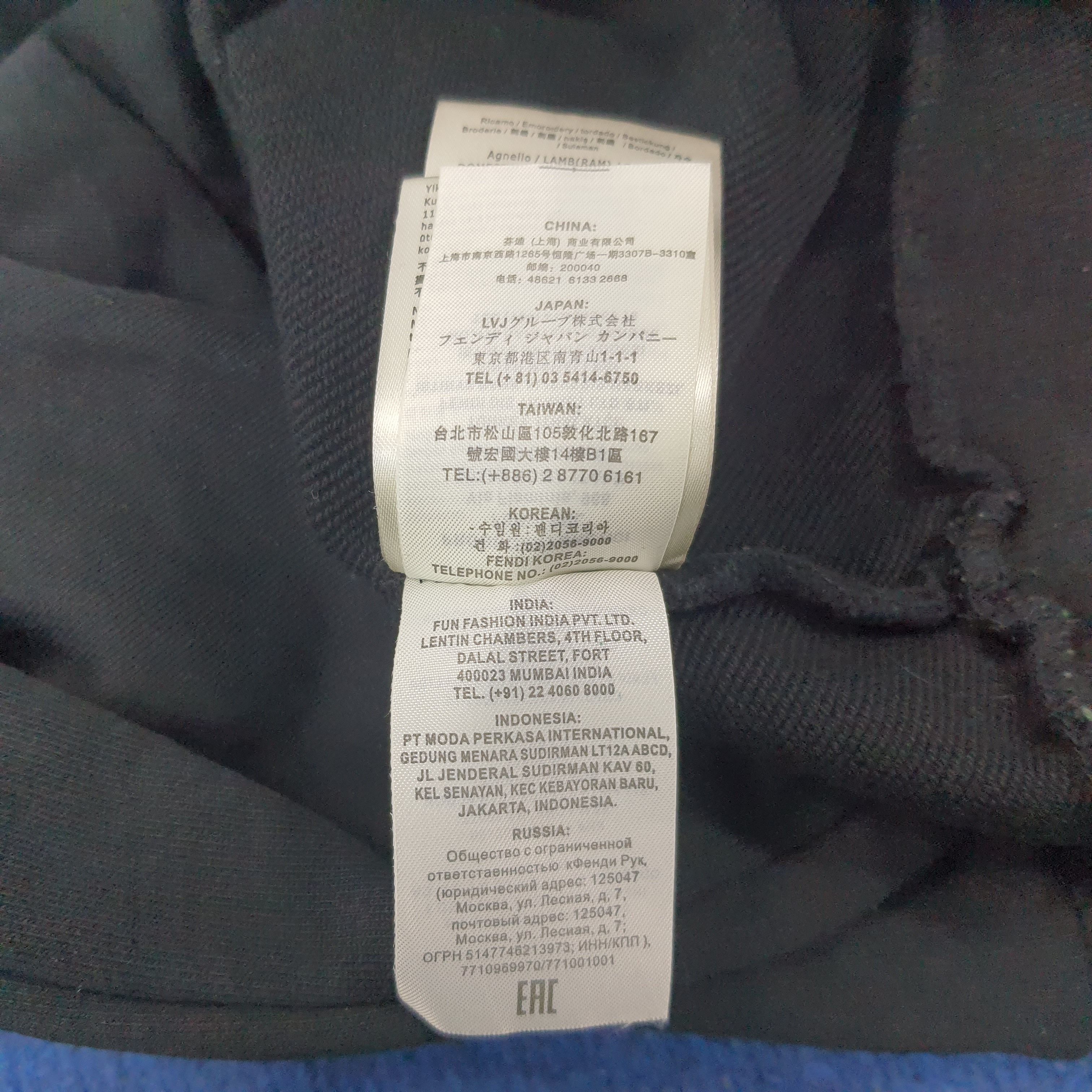 Fendi × Vintage Vintage FENDI Designer Sweatshirt C234N25 Size US L / EU 52-54 / 3 - 10 Thumbnail