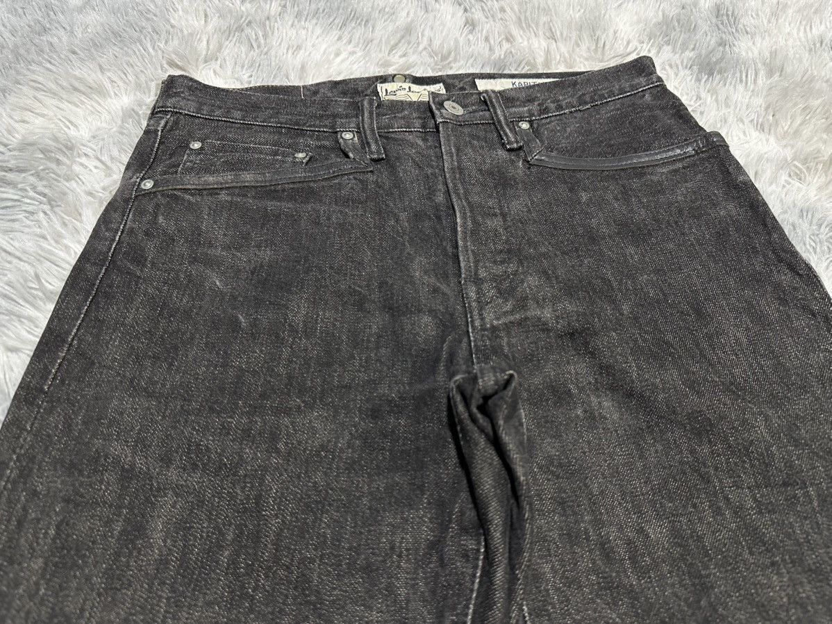 Kapital 🔥Rare Kapital x Lewis Leather Red Tab Selvedge Denim Size US 31 - 5 Thumbnail