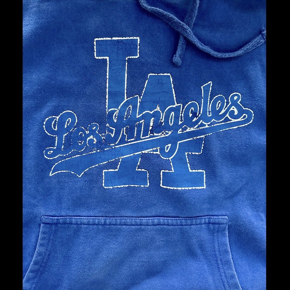 Other VINTAGE 90s LA LOS ANGELES DODGERS MLB BASEBALL HOODIE S Size US S / EU 44-46 / 1 - 2 Thumbnail