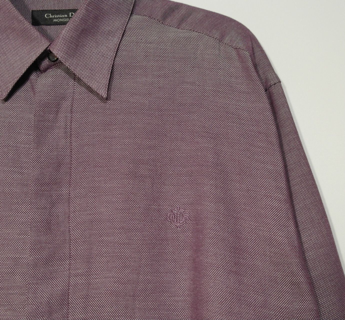 Christian Dior Monsieur Christian Dior Monsieur Mens Shirt Size M Purple Size US M / EU 48-50 / 2 - 3 Thumbnail