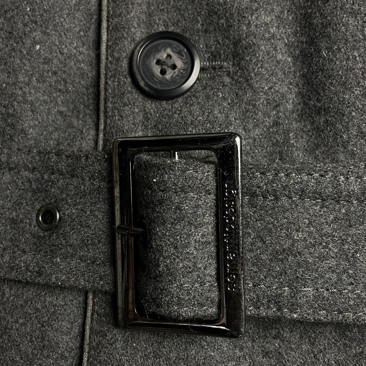If Six Was Nine 🇯🇵 SEMANTIC DESIGN PUNK AVANT GARDE BELTED WOOL TRENCH COAT Size US L / EU 52-54 / 3 - 18 Thumbnail