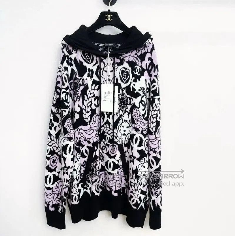 Chanel Chanel Multi-Color Long Sleeve Pullover Sweater . Size US XXL / EU 58 / 5 - 1 Thumbnail