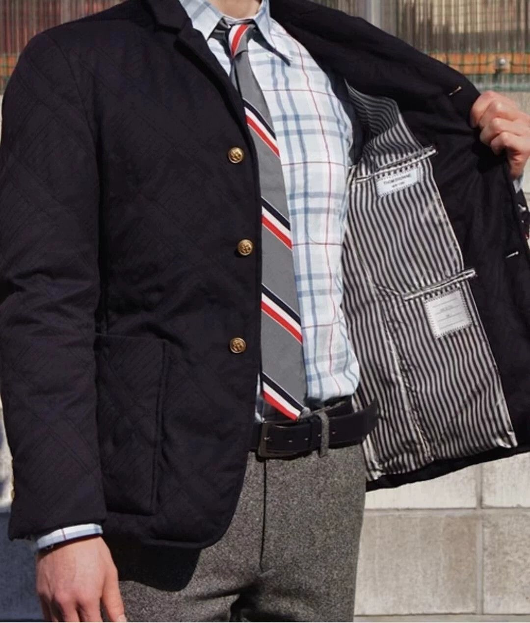 Thom Browne Thom Browne Classic Down Jacket Size 1 9/10 Size US S / EU 44-46 / 1 - 9 Thumbnail