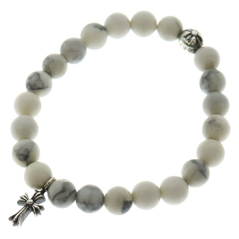 Chrome Hearts 6mm Bead Bracelet Stack CH