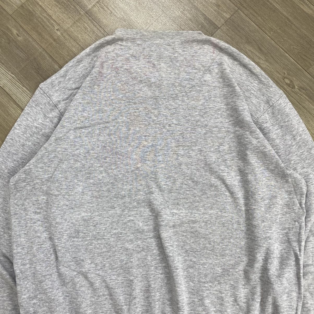 Burberry 1990s Vintage Burberrys London Nova Check Grey Long Sleeve Size US L / EU 52-54 / 3 - 11 Thumbnail